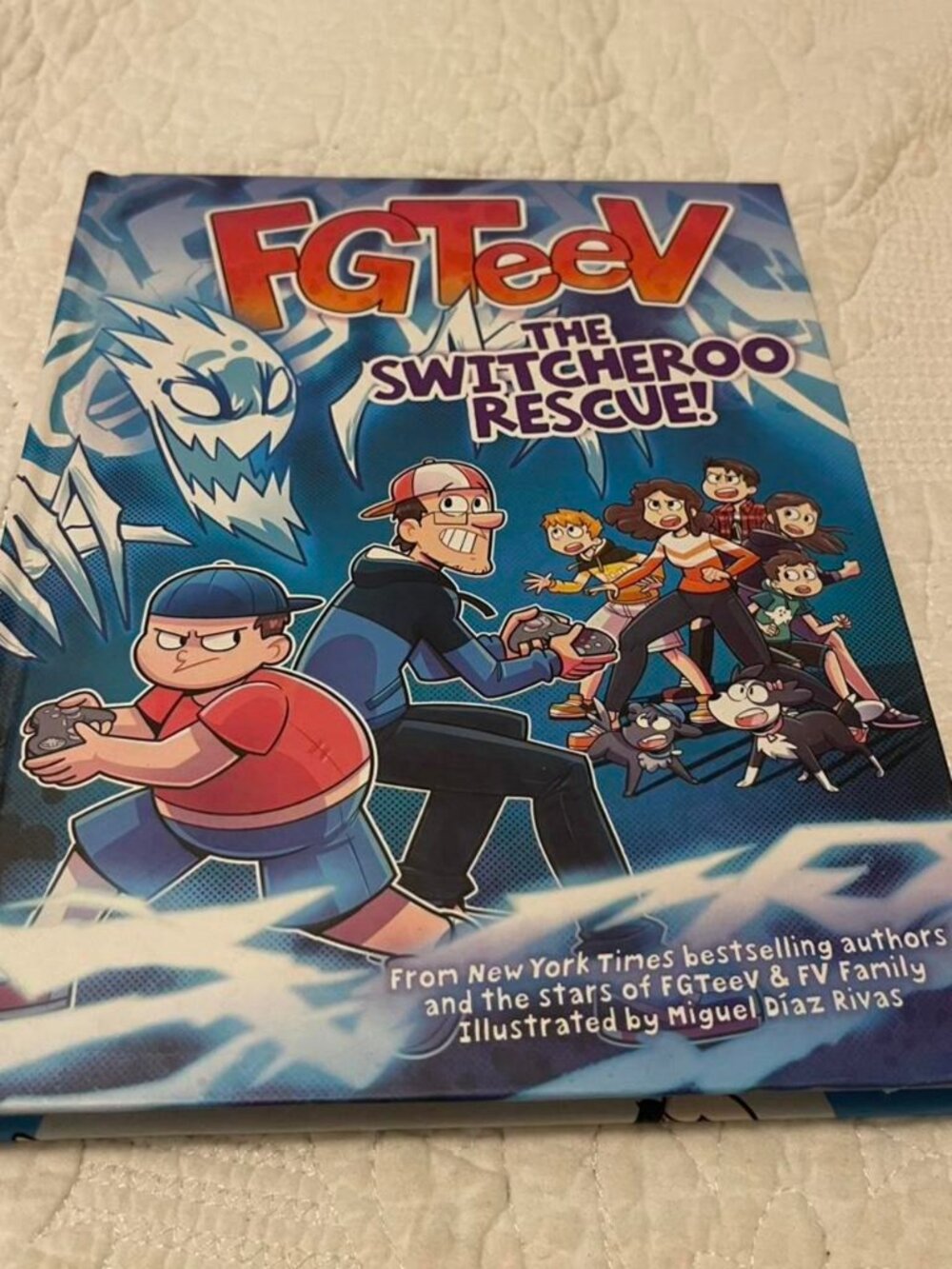 FGTeeV The Switcheroo Rescue Hardcover Children's Book